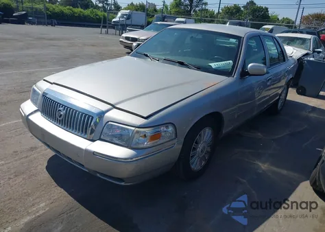 2009 Mercury Grand Marquis Ls (Fleet Only) из США, поврежденный, VIN 2MEHM75V99X608438